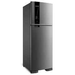 Refrigerador Brastemp BRM45HK Frost Free com Painel Eletrônico Inox 375L - 220V - comprar online