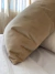 Almohadón pana beige en internet