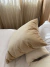 Almohadón pana beige