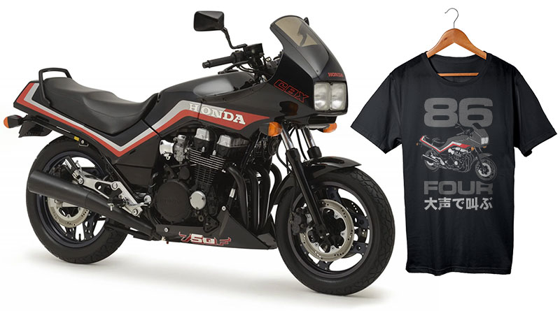 Camiseta Camisa Moto Honda CBX 750 F 1987 Hollywood