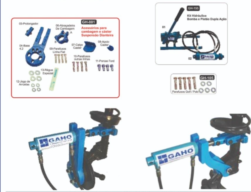 GH 900 PLUS (KIT CAMBAGEM) - Comprar em Uni Rampas