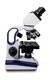 Microscopio binocular modelo DL doble iluminacion LED 1600 aumentos