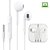  auriculares con cable mini plug 3.5 mm blancos