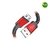 Cable Micro USB carga de Datos 2.1A 1M 