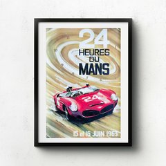 Imagen de Posters vintage Le Mans SET X3