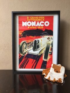 Poster Grand Prix de Mónaco 1930