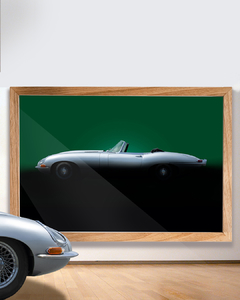 Cuadro Jaguar E-Type Edición Limitada