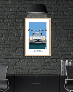 Poster Mercedes Gullwing Edición Limitada