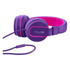 Fone Multilaser Pulse Headphone Fun Series Rosa Roxo