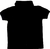 Camisa Polo Preta Infantil Tecido Piquet Le Marques na internet