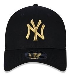 Boné New Era Mlb 39Thirty New York Yankees Preto Neperbon172 - newera