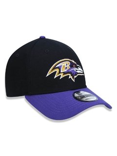 Boné New Era 9Forty NFL Baltimore Ravens Preto NFI18BON155