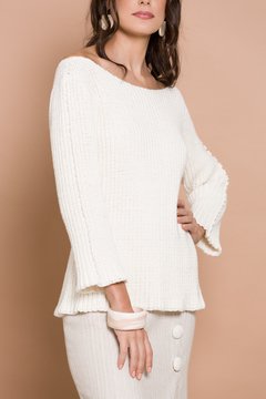 Blusa Ribana de crochê