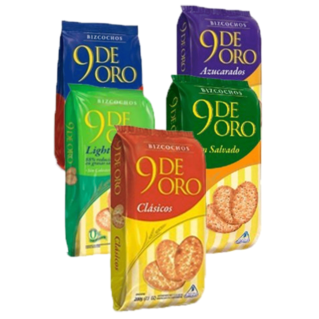 9 De Oro Bizcochos Agridulce - Comprar En B&B