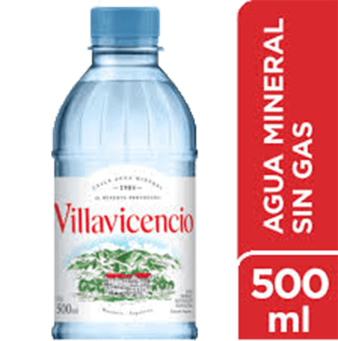Agua Mineral Villavicencio 500 ml