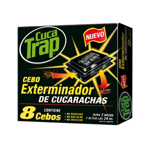 Cuca Trap Cebo Exterminador De Cucarachas B B