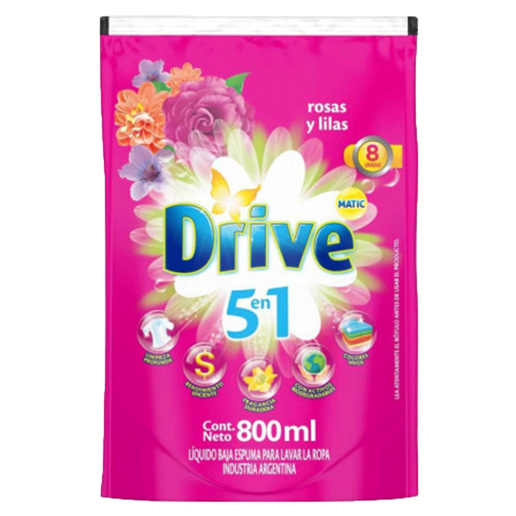 Drive 5 en 1 Rosas y lilas 800 ml - Comprar en B&B