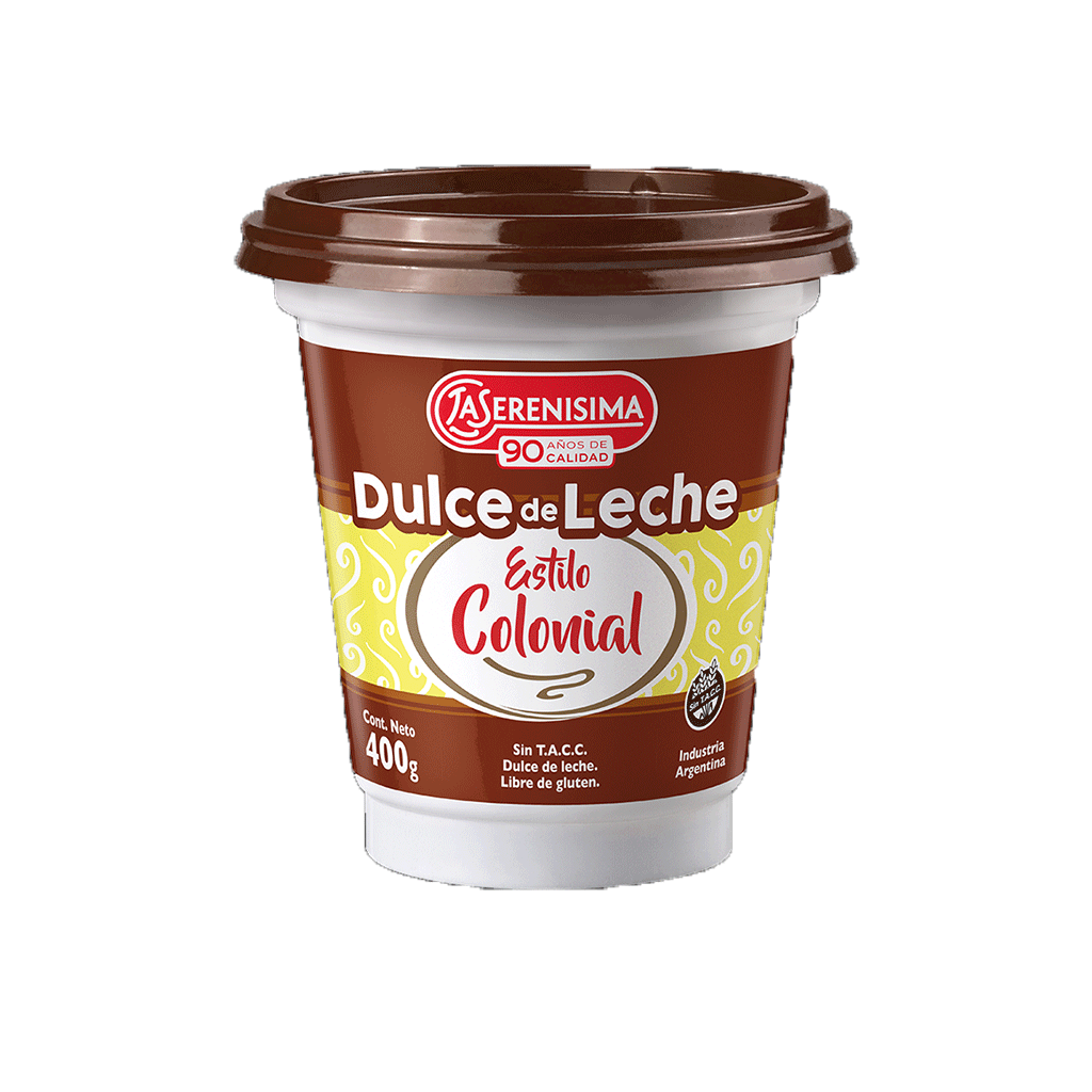 La Serenisima Dulce De Leche Colonial 400g B B La Serenisima Dulce De Leche Colonial 400g B B