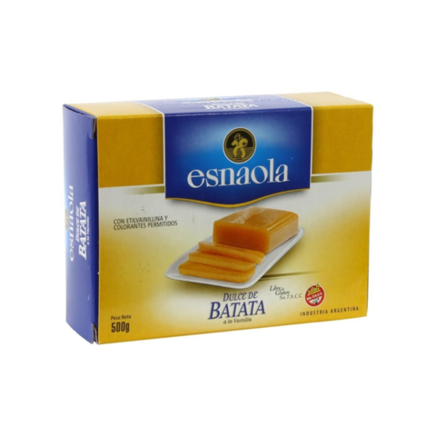 Esnaola Dulce De Batata 500g - Comprar En B&B