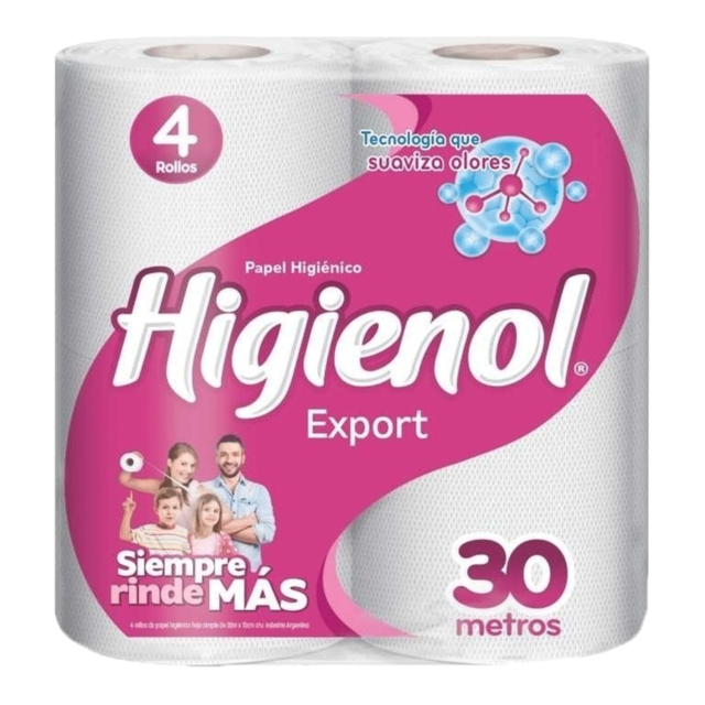 Higienol Papel Higiénico X4 Comprar En Bandb