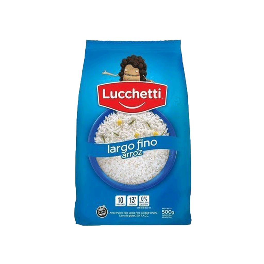 Lucchetti arroz largo fino 500g - Comprar en B&B