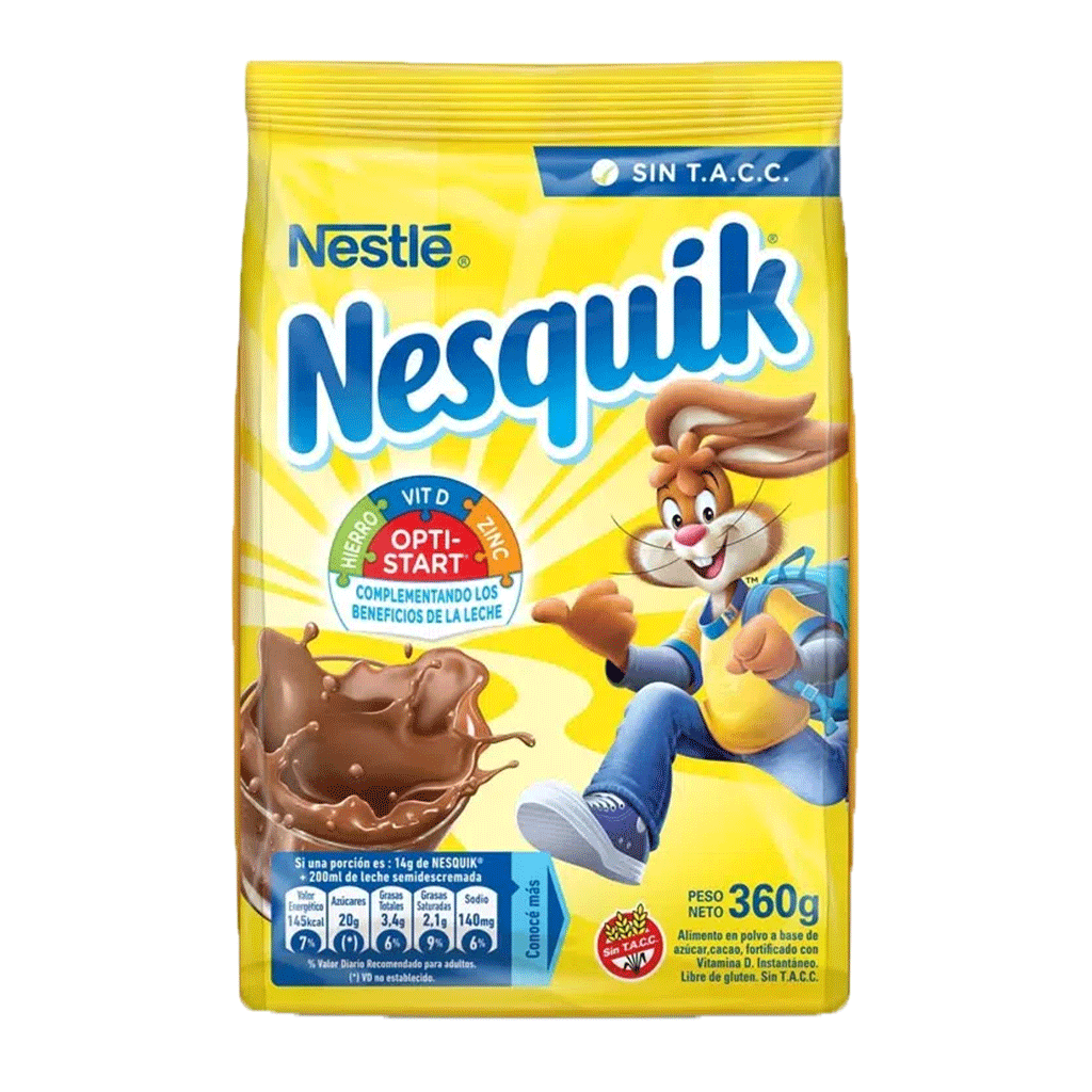 Nesquik Cacao en polvo 360g Comprar en B&B