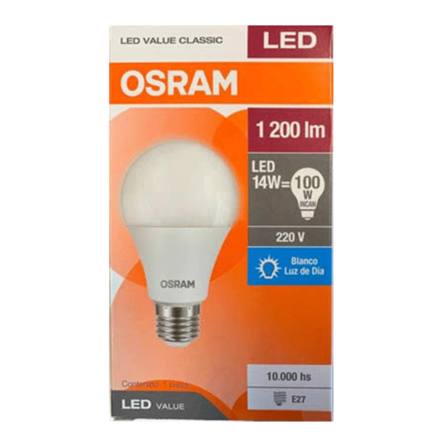 Osram Lampara Led 14w Luz Blanca de día B&B