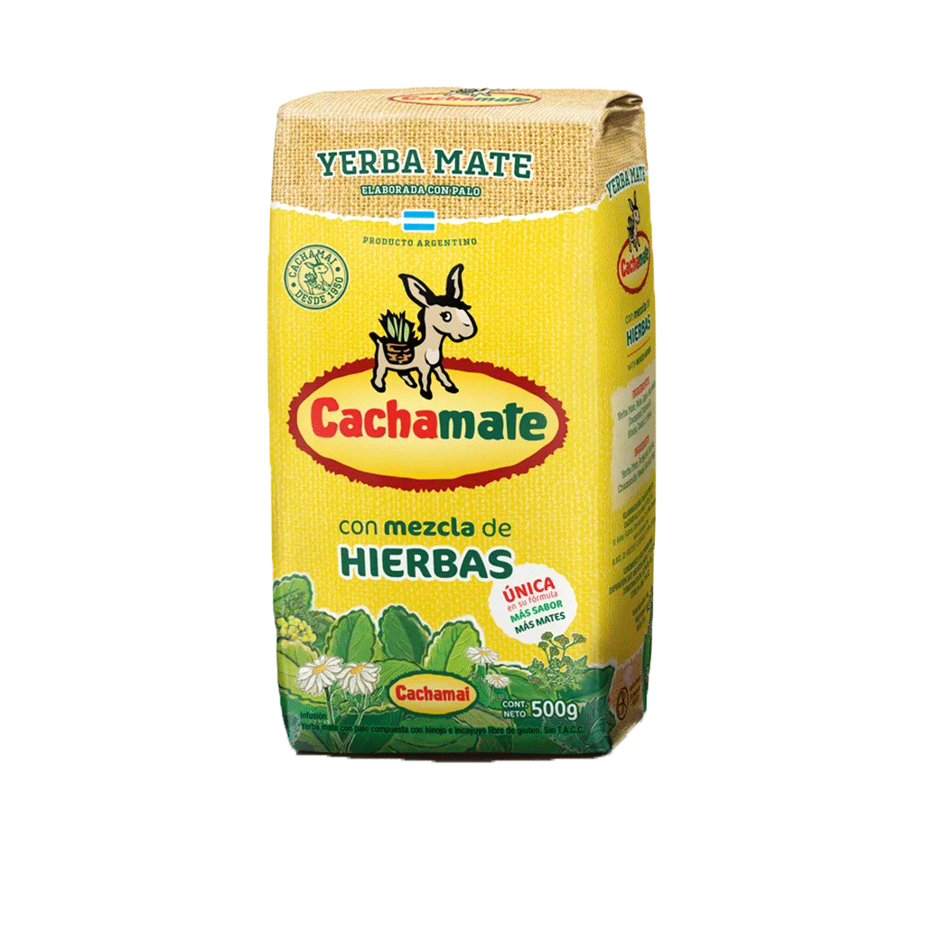 Cachamate Amarillo Yerba 500g Comprar En Bandb