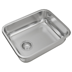 Bacha Pileta Simple 44 x 34 x 18 Acero Inoxidable 304 Johnson E 44/18