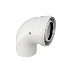 Kit Codo MH 90° Ø60/100 para Ventilación Caldera de Condensación