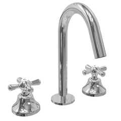 Grifería de Lavatorio Mesada Pico Alto Itati Cruz Aqualaf 1011CR Cromo