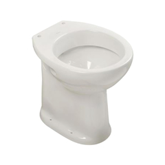 Inodoro Corto Alto 48cm. p/movilidad reducida Loza Blanco Ferrum Espacio - comprar online