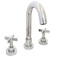 Grifería de Lavatorio Mesada Pico Alto Quillen Aqualaf 17010CR Cromo