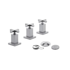 Grifería de Bidet Cierre Cerámico Dominic Cruz FV 295/85CR Cromo