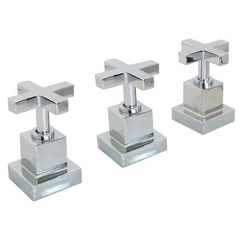 Grifería de Bidet Blocke Cruz Aqualaf 34020CR Cromo