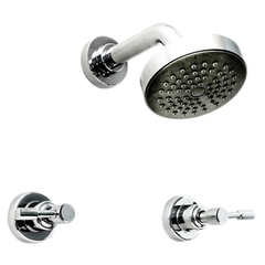Grifería de Ducha s/transferencia p/embutir Aruma Lever Aqualaf 4035CR Cromo