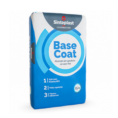 Base Coat 25Kg. Capa de base niveladora de superficies en capa fina Sinteplast