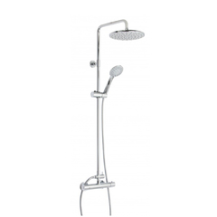 Columna de Ducha Exterior c/transferencia Monocomando Oslo Genebre 65110 Cromo