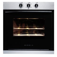 Horno de Empotrar Eléctrico 5 Programas Acero Inox/Negro Orbis HB5APO