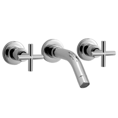 Grifería Completa Baño, Lavatorio p/pared, Bidet y Ducha embutir c/transferencia Peirano Valencia en internet