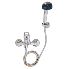 Griferia de Ducha Exterior Monocomando Alhue Aqualaf 18039CR Cromo