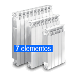 Radiador Calefacción Clan N500 X 7 Elementos Caldaia 1N500-7