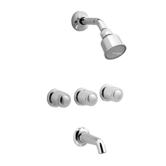 Grifería Completa Baño, Lavatorio, Bidet y Ducha embutir c/transferencia Peirano Renacer - comprar online