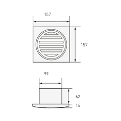 Extractor de Aire para Baño 4" TST 540-4 - comprar online