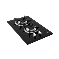 Anafe a Gas 2 Hornallas Negro SPEZIA TST