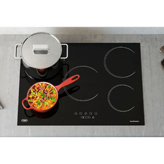 Anafe eléctrica vitrocerámico 5 Hornallas Negro VITRO TST - comprar online