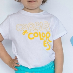 Remera manga corta Corales - varios colores - comprar online