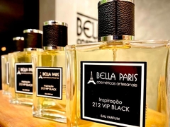 Perfume Masculino Inspiração 212 Vip Black - BELLA PARIS COSMÉTICOS ARTESANAIS.