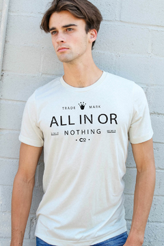 Camiseta All In or Nothing