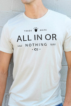 Camiseta All In or Nothing - comprar online